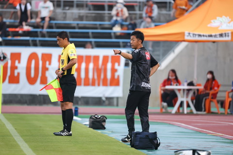 踏み出せ、変革への一歩/Ｊ２リーグ 第22節 愛媛×山形