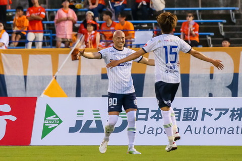 横内モンテ幕開けの夜/Ｊ２リーグ 第22節 愛媛×山形