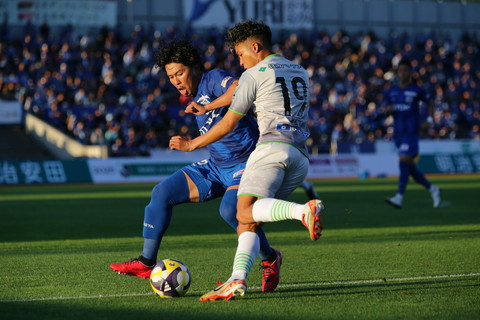 秋田 前進の無失点/Ｊ２リーグ 第25節 秋田×藤枝