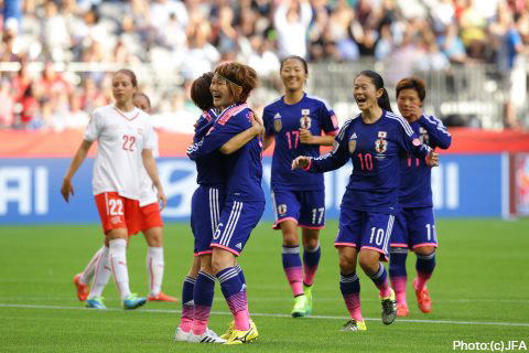 15年 Fifa女子ワールドカップ 日本女子 スイス女子 試合速報 速報 サッカーeg